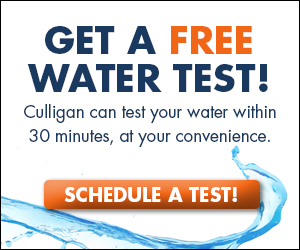 Schedule a free water test banner