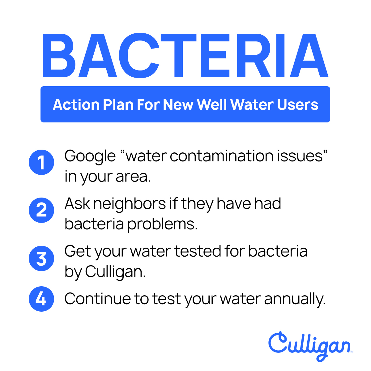 bacteria action plan graphic